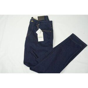 Barbour Stretch Slim Fit Navy Print Cotton Mens Denim Jeans Sz 44x32 BRAND NEW